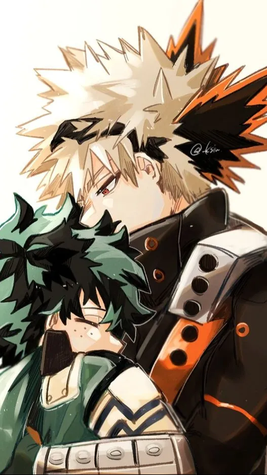ai character: BakuDeku background