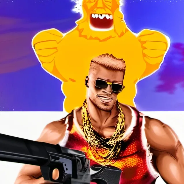 chat with ai character: duke nukem 