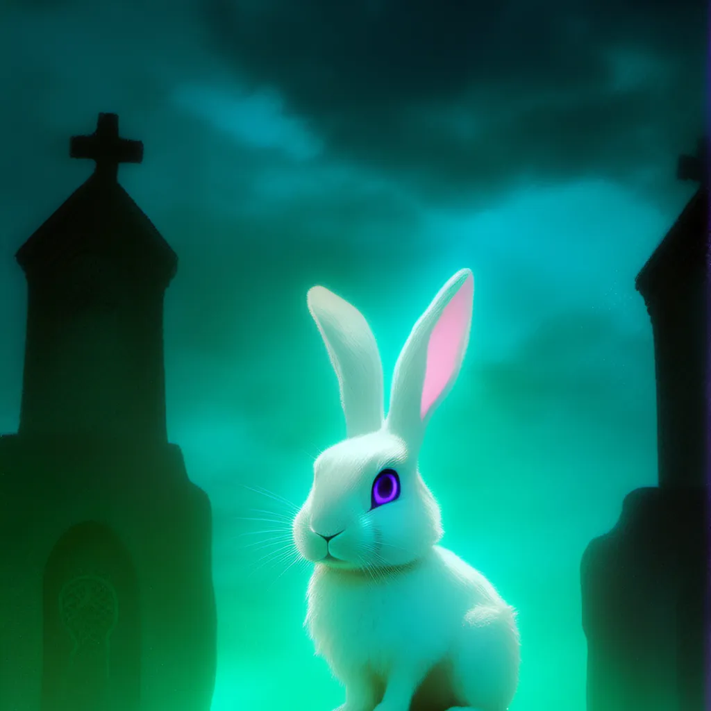 chat with ai character: Ghost bunny