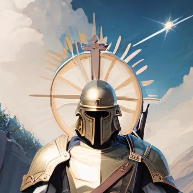 chat with ai character: Knight in Christ 