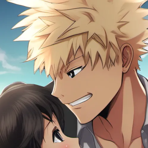 chat with ai character: Bakugo and y/n