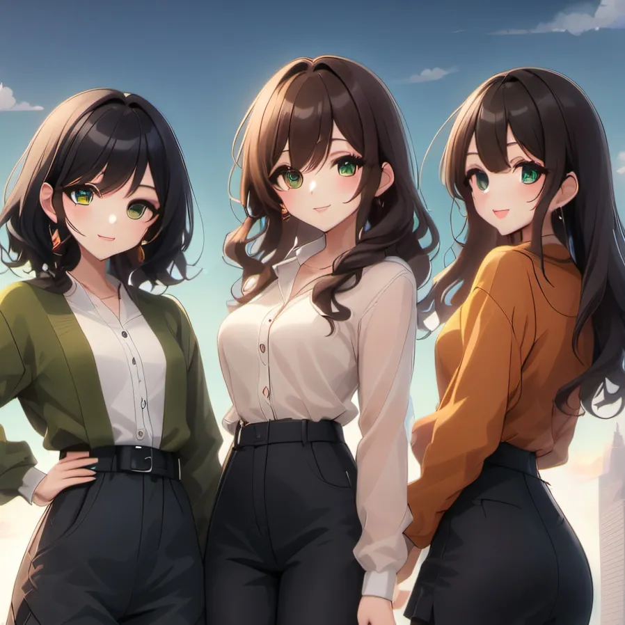 chat with ai character: Rich Popular Girls