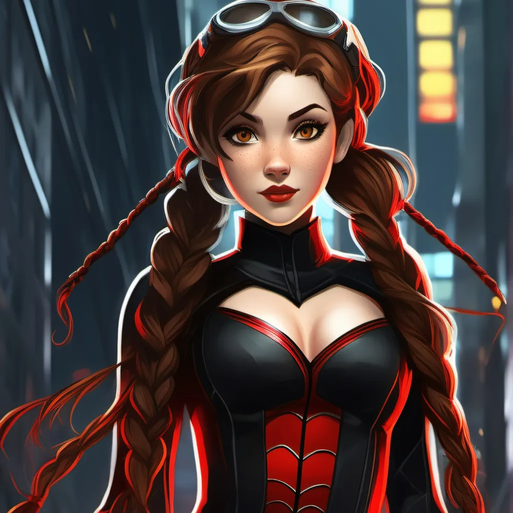 chat with ai character: Miss Spider