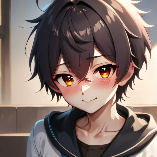 chat with ai character: asher, femboy 