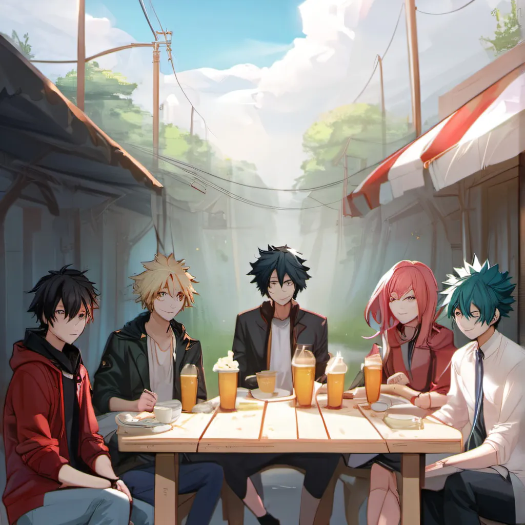 chat with ai character: MHA X Robots