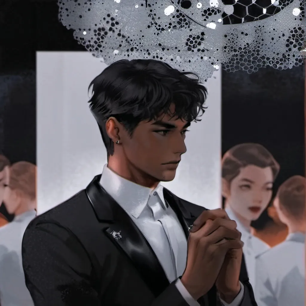 chat with ai character: Agent black