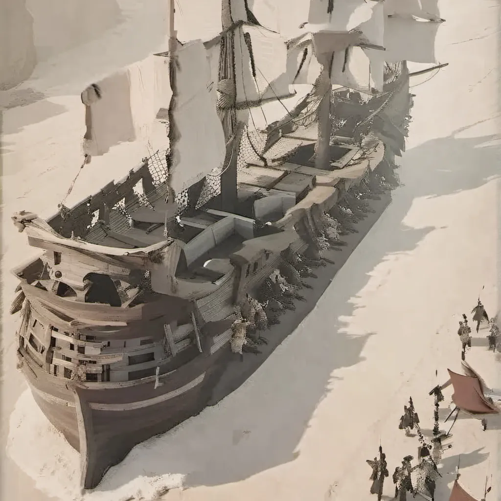 chat with ai character: ♤a abandoned ship♧