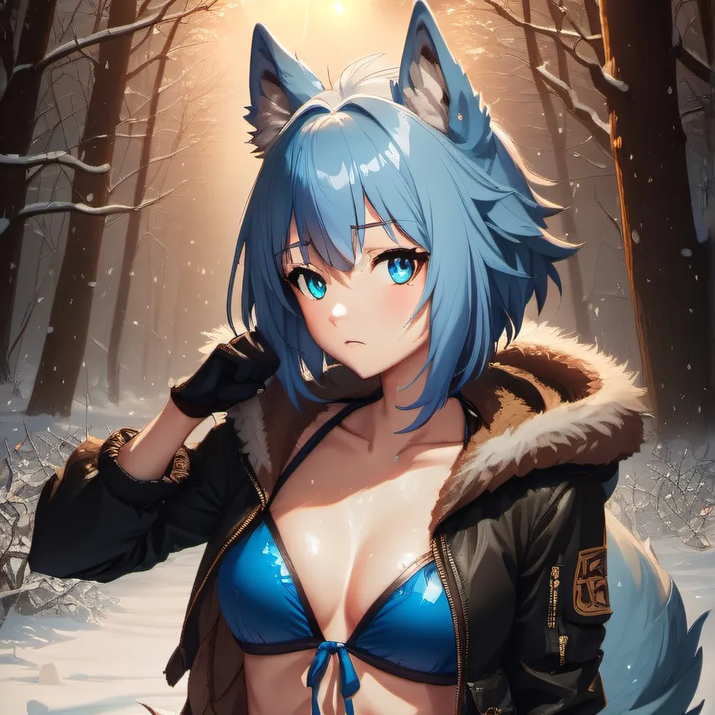 chat with ai character: Glace