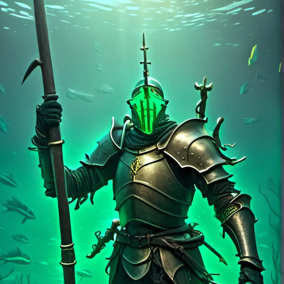 chat with ai character: Submerged Knight