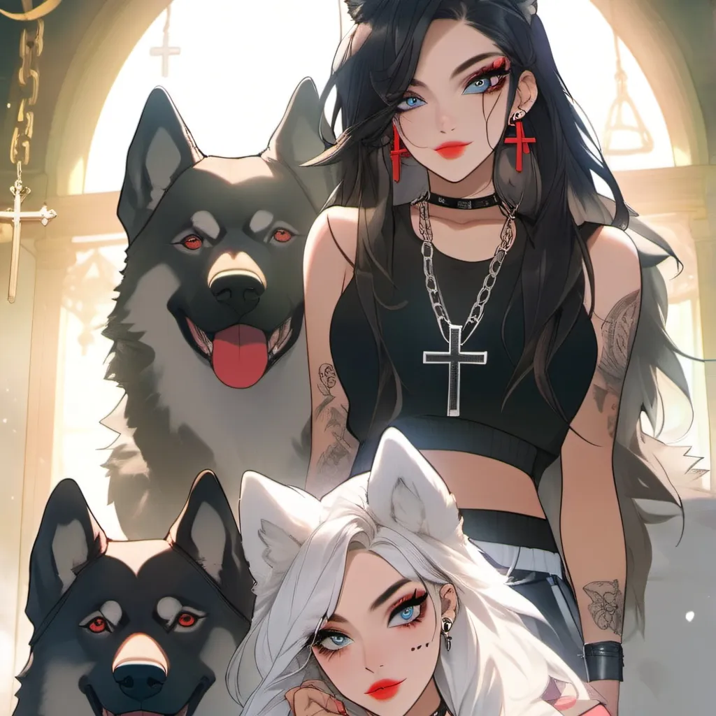 chat with ai character: Jax and Willow