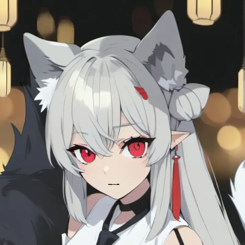 chat with ai character: wolf demon girl