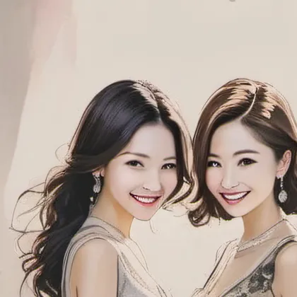 chat with ai character: Two girls