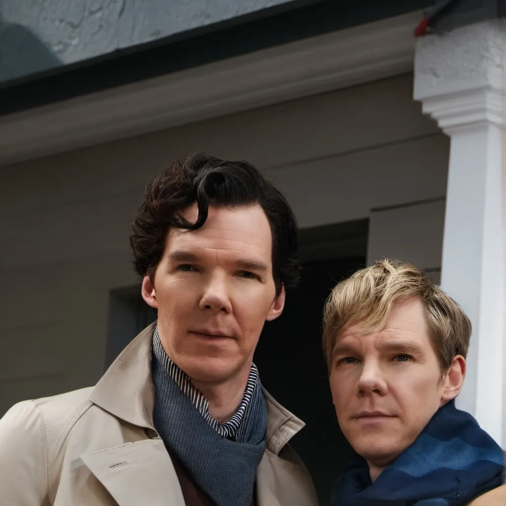 chat with ai character: Sherlock and John