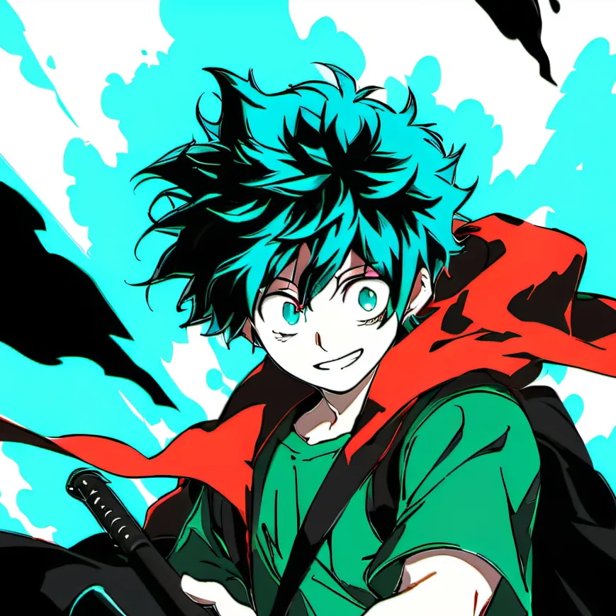 chat with ai character: Deku