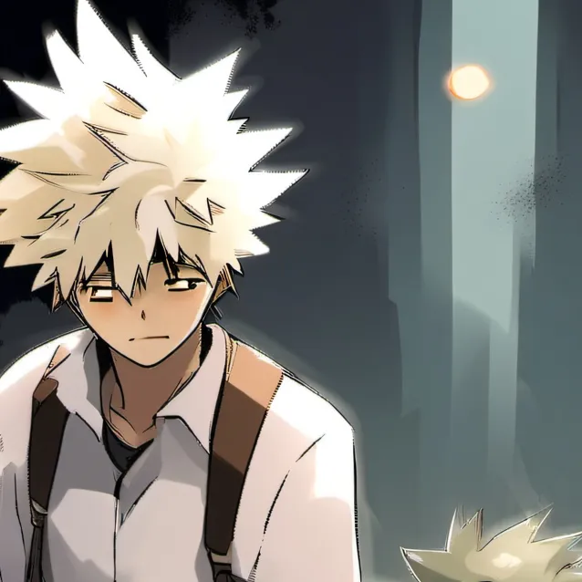 chat with ai character: Bakugo and Deku