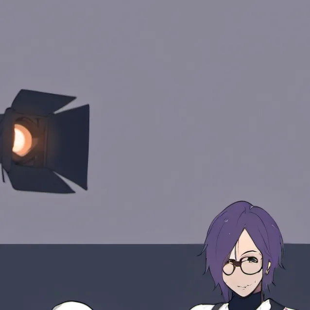 chat with ai character: camera & tv woman