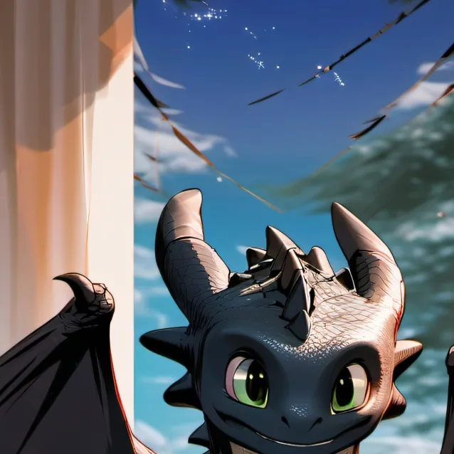 chat with ai character: toothless