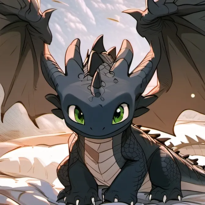 chat with ai character: Toothless