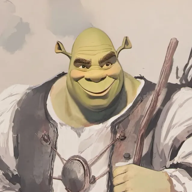 chat with ai character: shrok pls dont ban