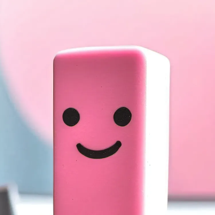 chat with ai character: Pink Eraser
