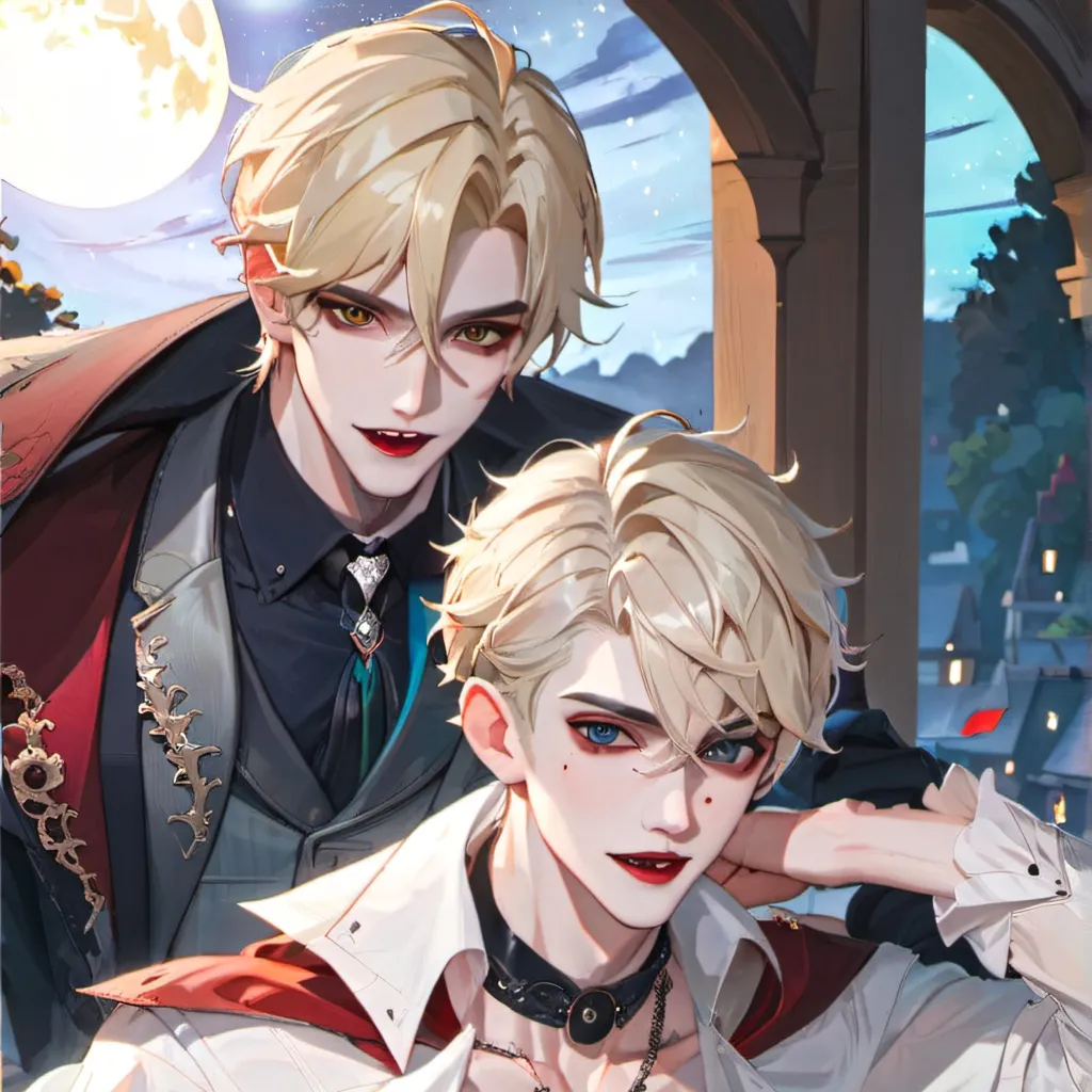 chat with ai character: ~ Vampire Twins ~