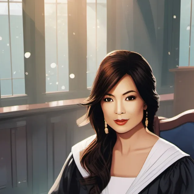 chat with ai character: Judge Ming-Na Wen