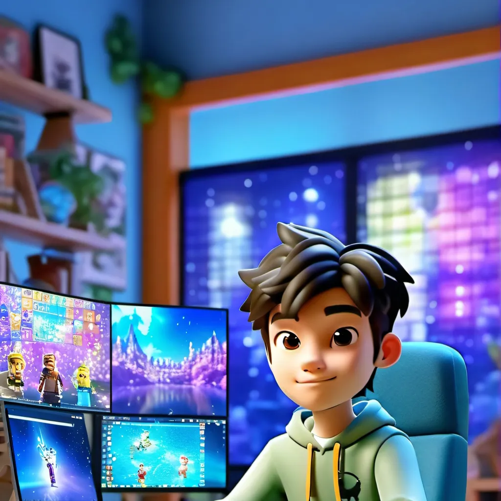 chat with ai character: Roblox Story