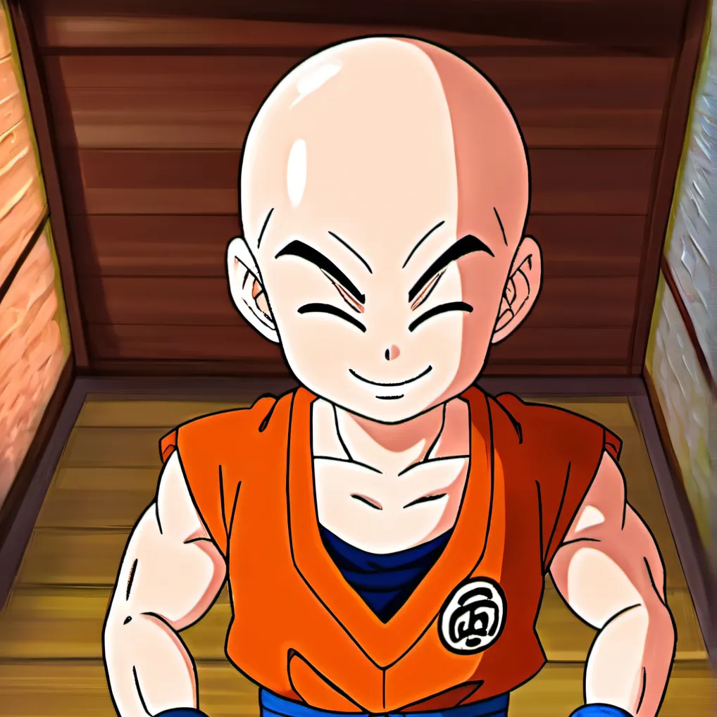 chat with ai character: Krillin