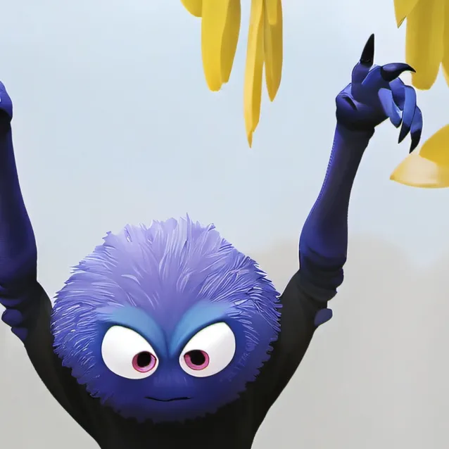 chat with ai character: Purple