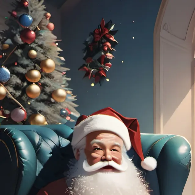 chat with ai character: santa clause