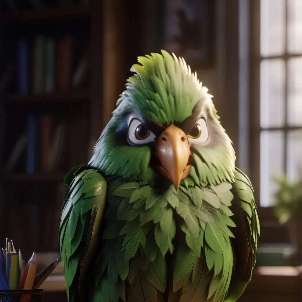 chat with ai character: DUOLINGO😱😱😔😞