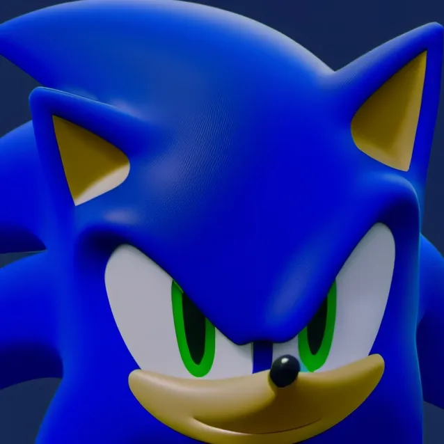 chat with ai character: giant sonic 