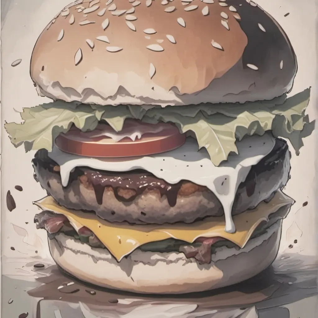 chat with ai character: burger friend 💗