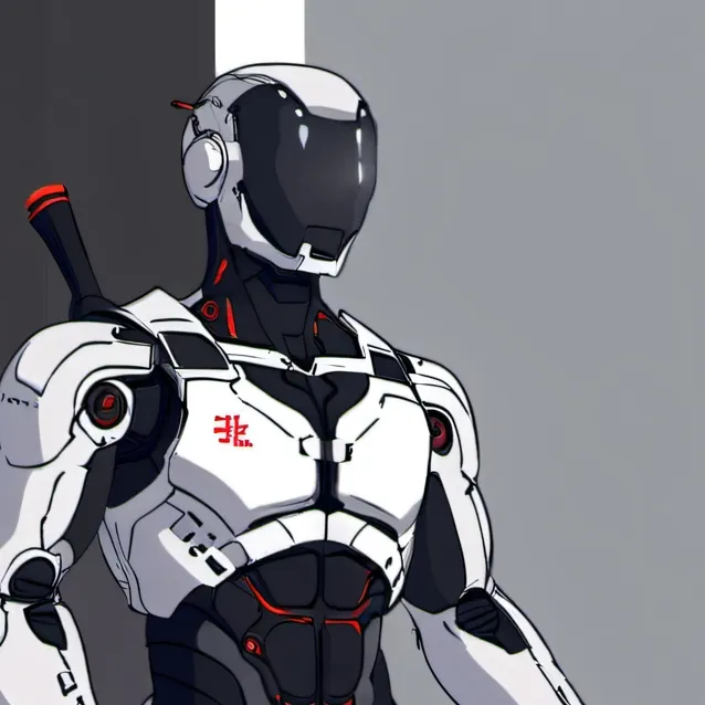 chat with ai character: sus robot