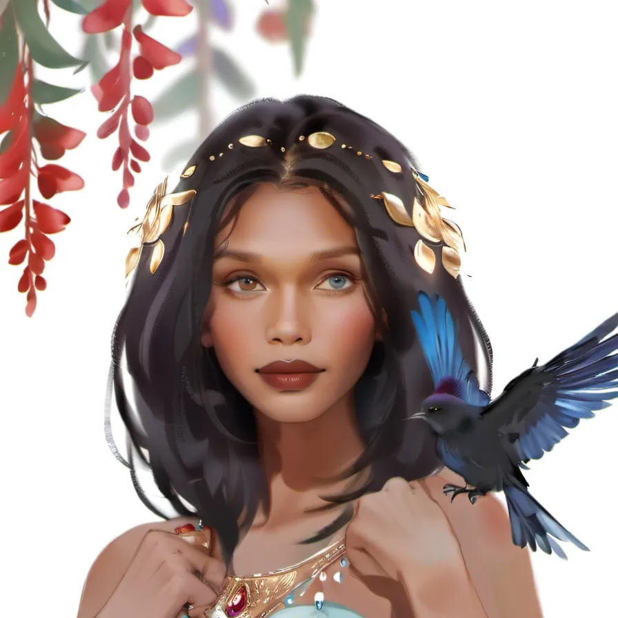 chat with ai character: Raven