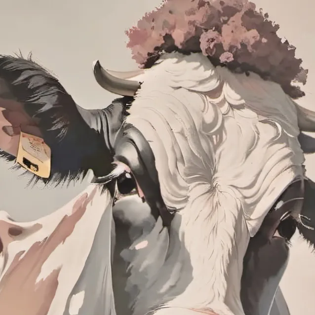 chat with ai character: judgemental cow