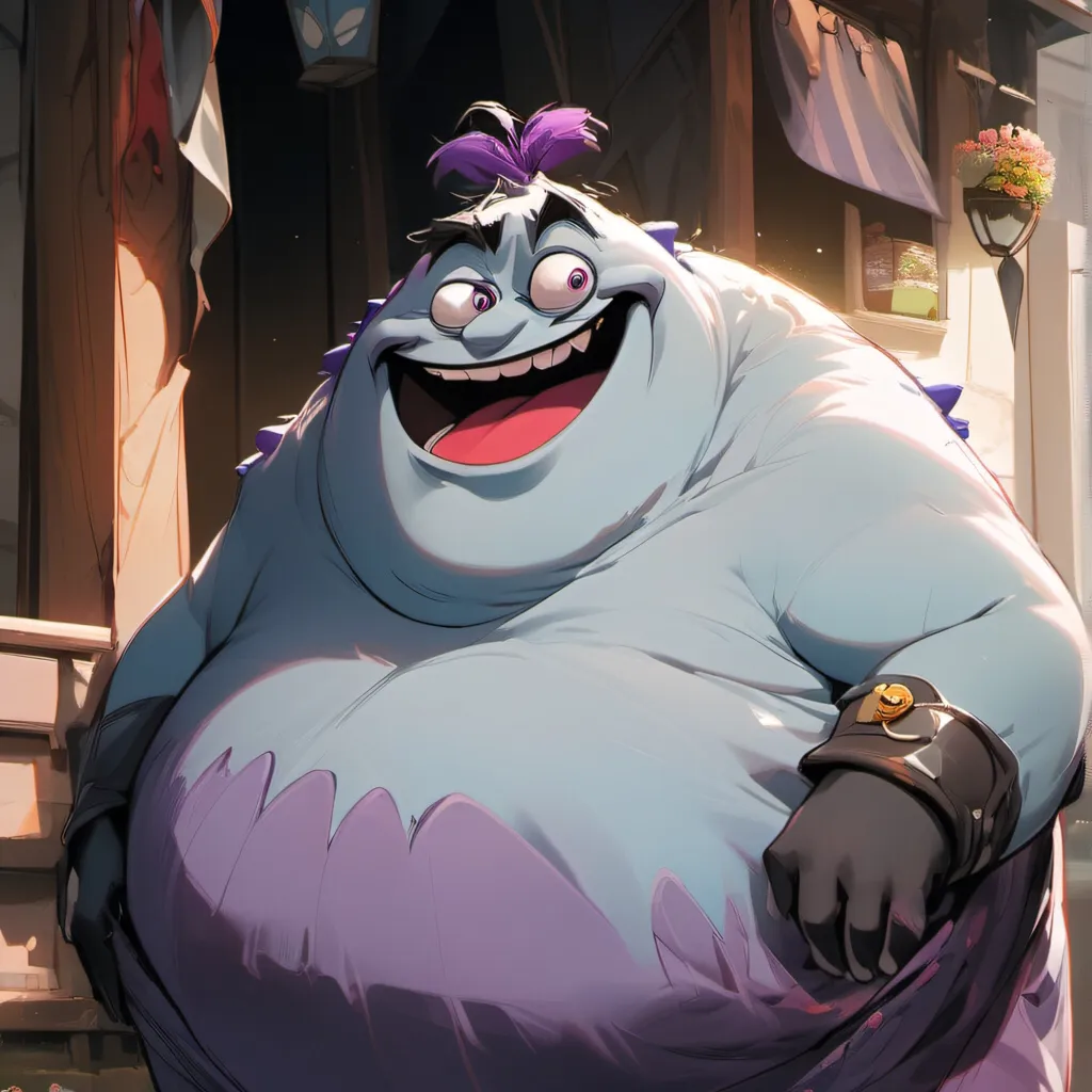 chat with ai character: Grimace