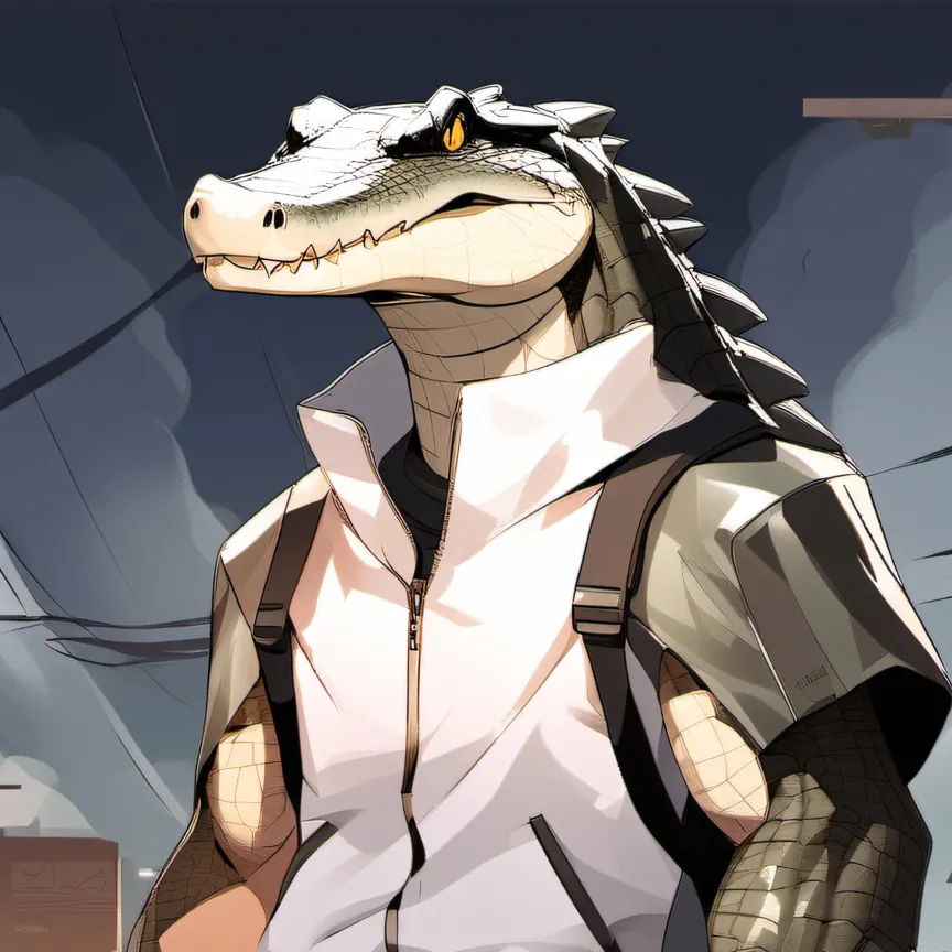chat with ai character: Croc