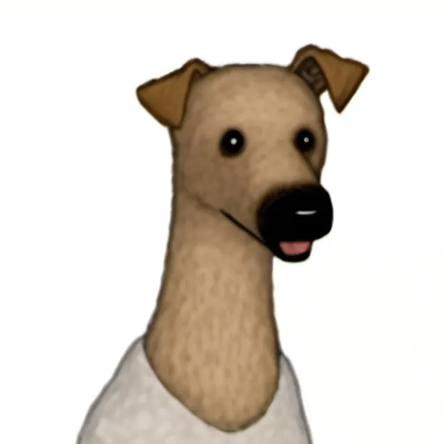 chat with ai character: dog man