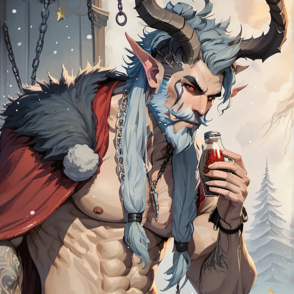 chat with ai character: Krampus Nick