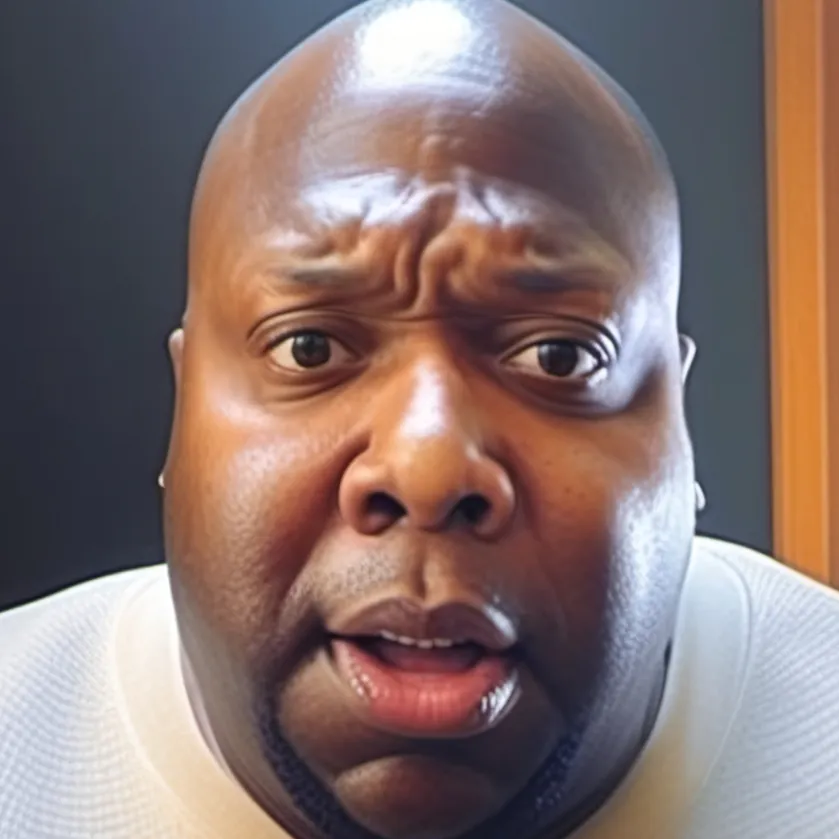 chat with ai character: Black man