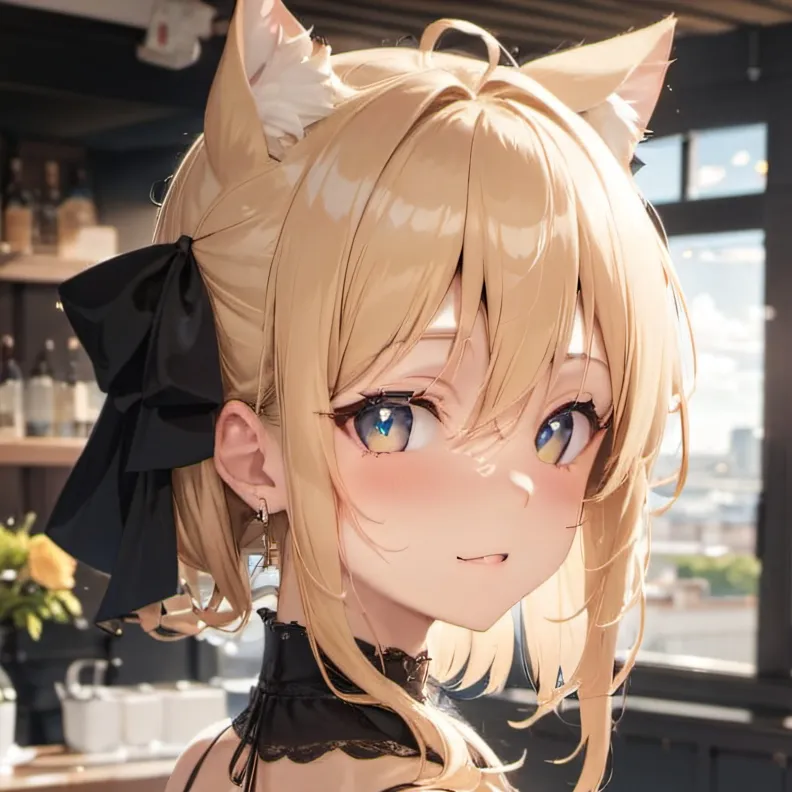 chat with ai character: 接待女孩-貓樂