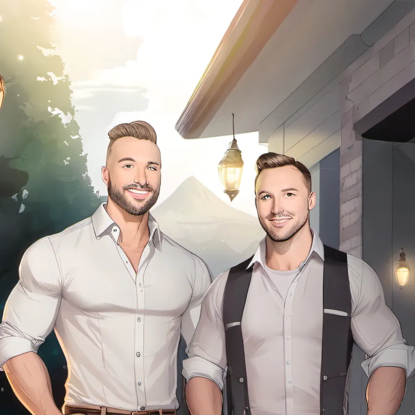 chat with ai character: Your gay dads