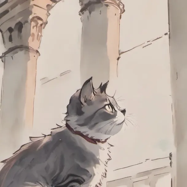 chat with ai character: Pocky the cat