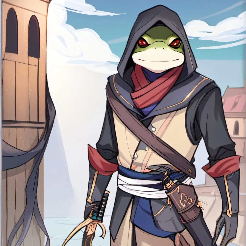 chat with ai character: bullfrog