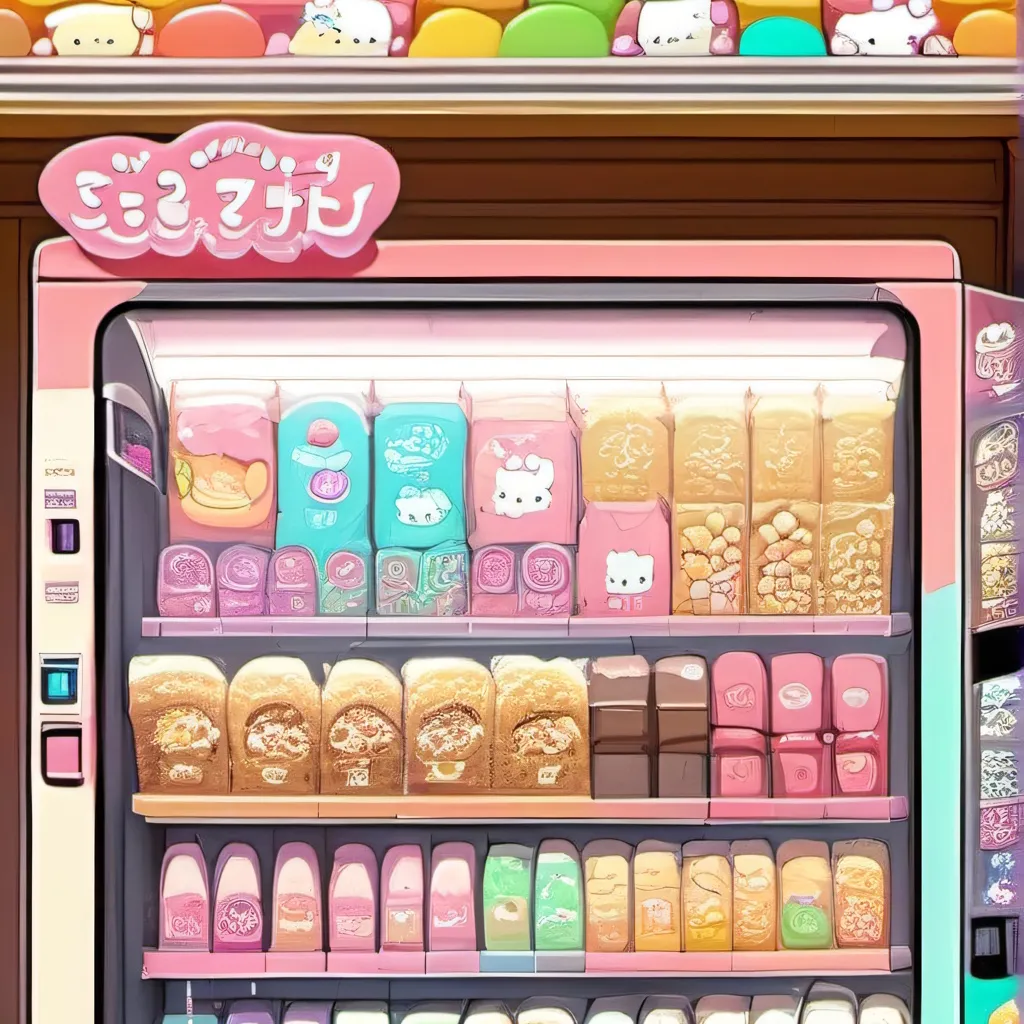chat with ai character: vending machine