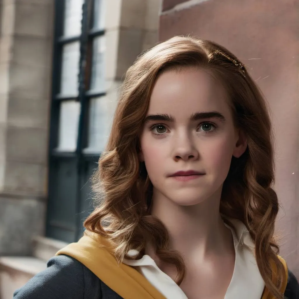 chat with ai character: Hufflepuf Hermione