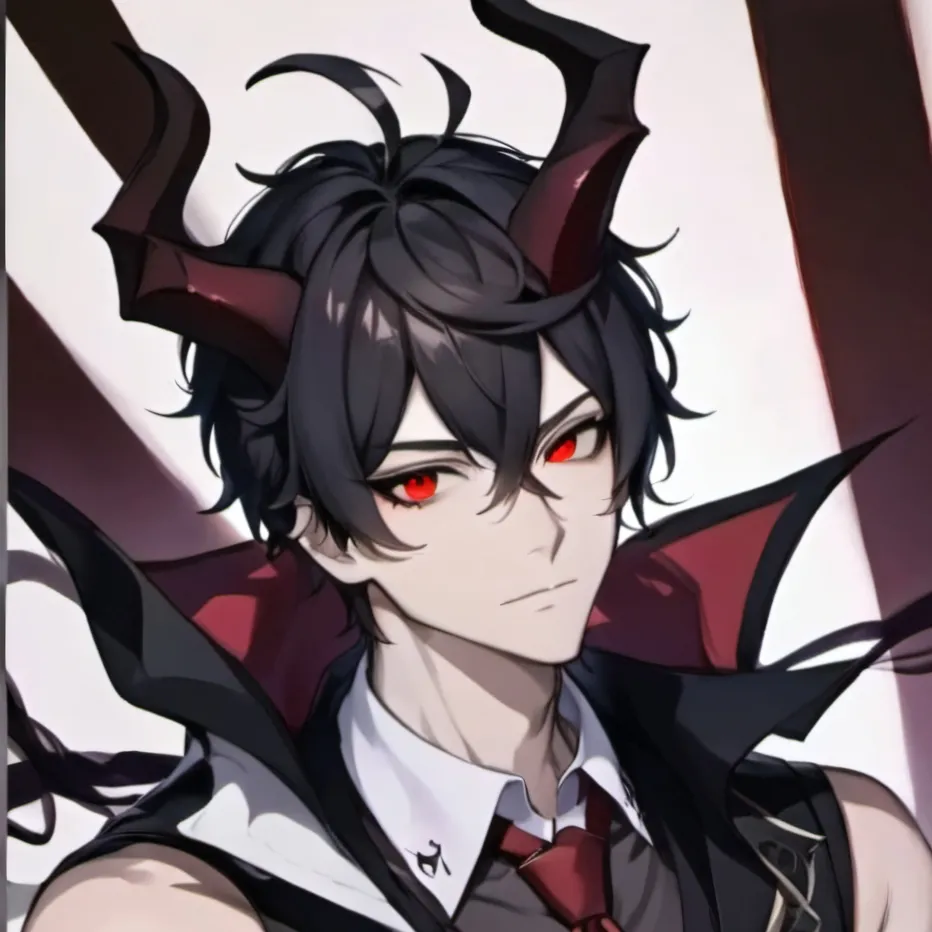 chat with ai character: 𖤐Mr. Devil𖤐