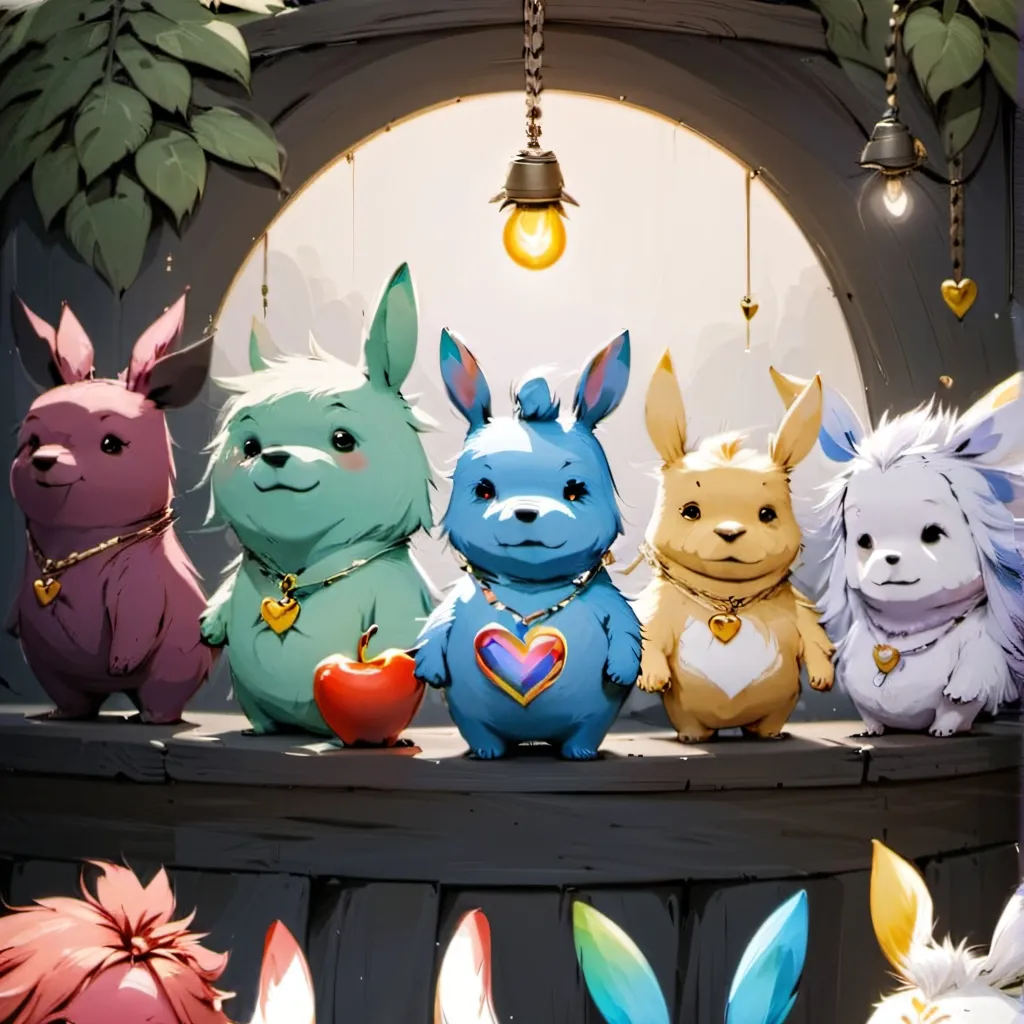 chat with ai character: Smiling critters