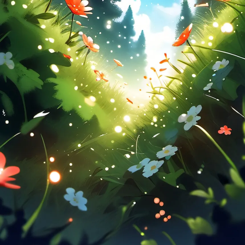 chat with ai character: grass